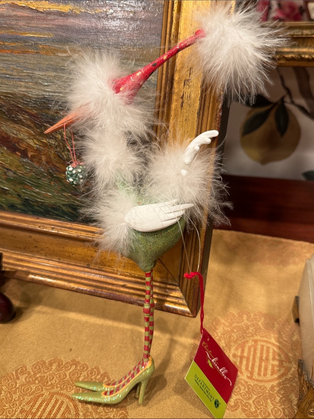 Dept 56 Krinkles “Angela the Christmas Goose” by Patience Brewster - NWT